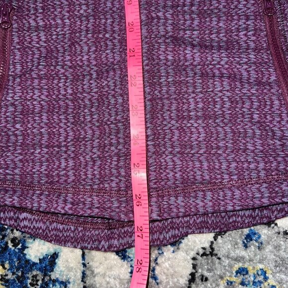 Lululemon Women's  Forme Jacket *Cuffins Ziggy Wee September Plum - Picture 9 of 9